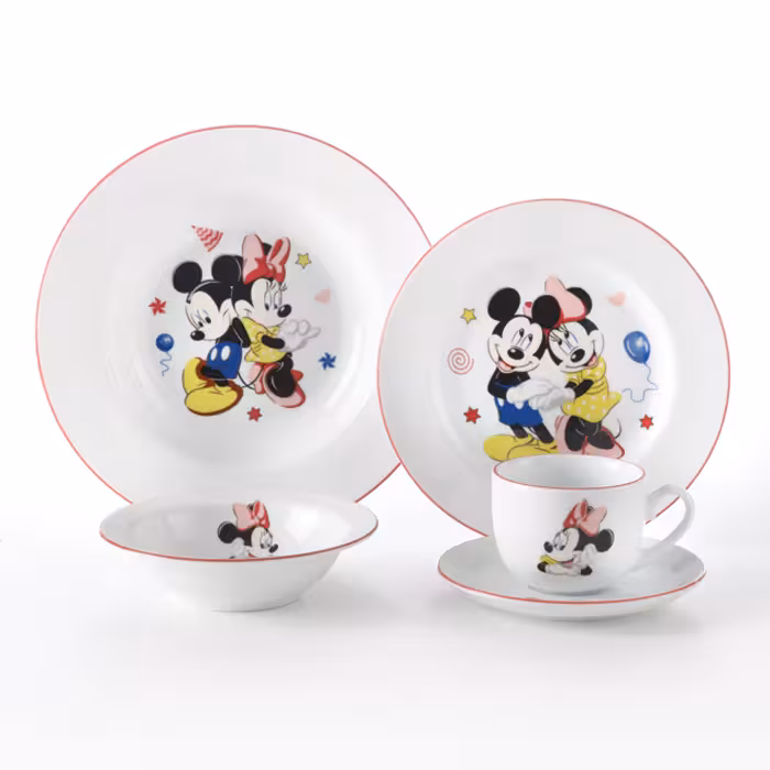 سرویس چینی 5 پارچه کودک میکی موس