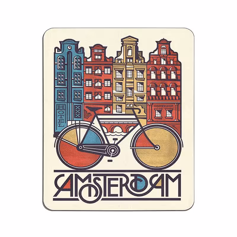 خرید و قیمت ماوس پد طرح آمستردام کد 3385