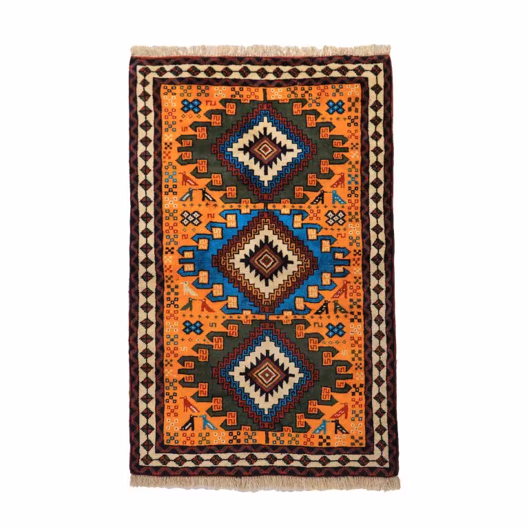 فرش خراسان دستباف دو متری