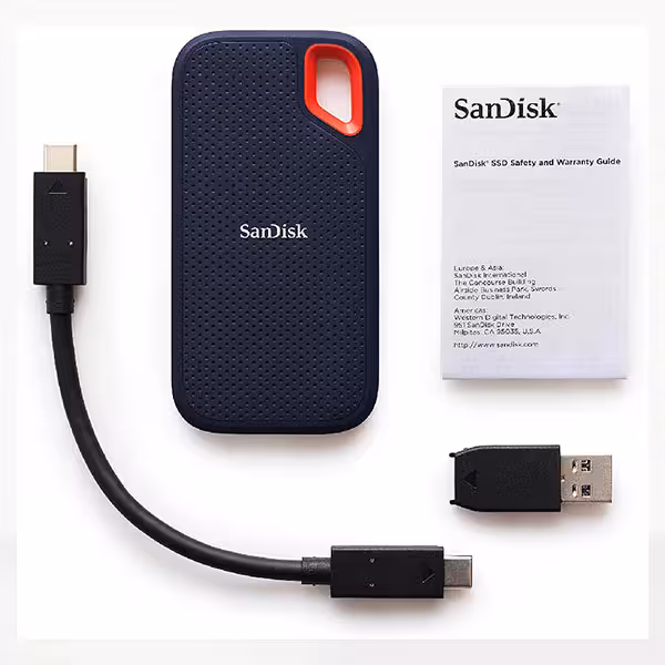 اس اس دی اکسترنال 1ترابایت سن دیسک مدل SDSSDE80pro-1TB-G25 - فروشگاه اینترنتی پروتاچ