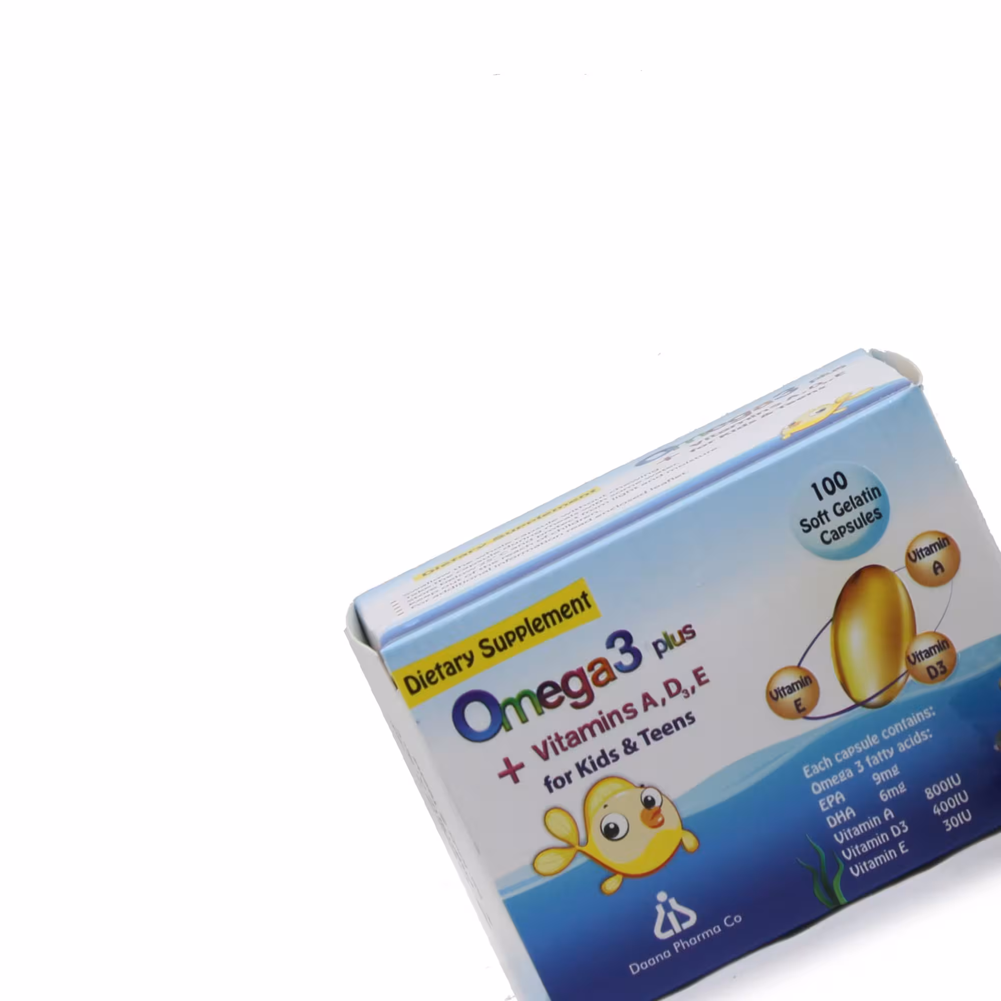 کپسول امگا 3 پلاس دانا