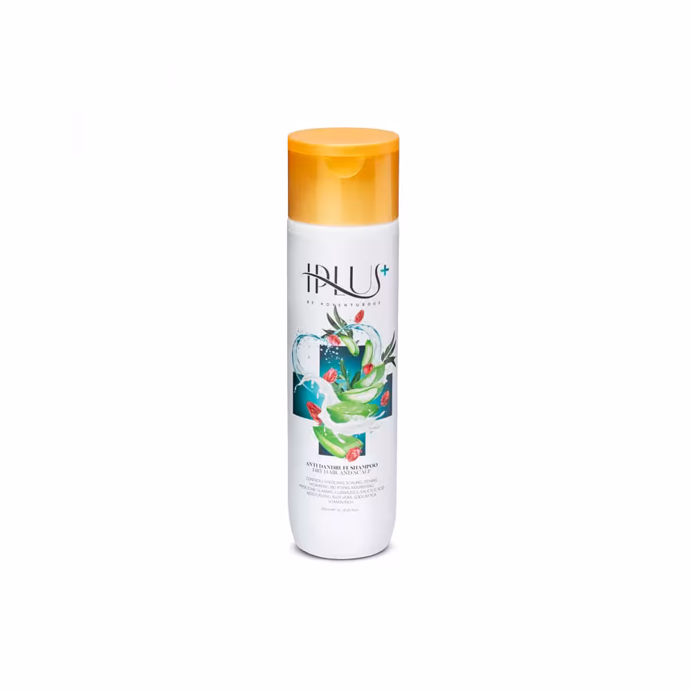 شامپو ضد شوره مخصوص موهای خشک آی پلاس