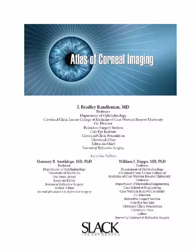 خرید و دانلود نسخه کامل کتاب Atlas of Corneal Imaging