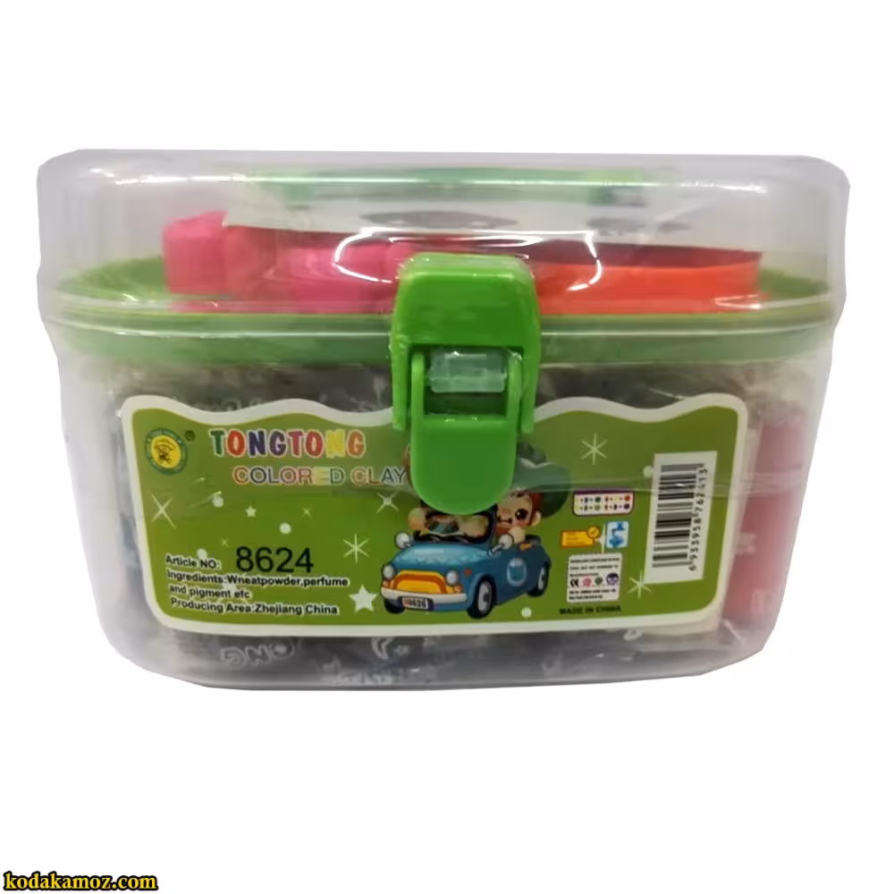 خمیر بازی سطلی 14 رنگ