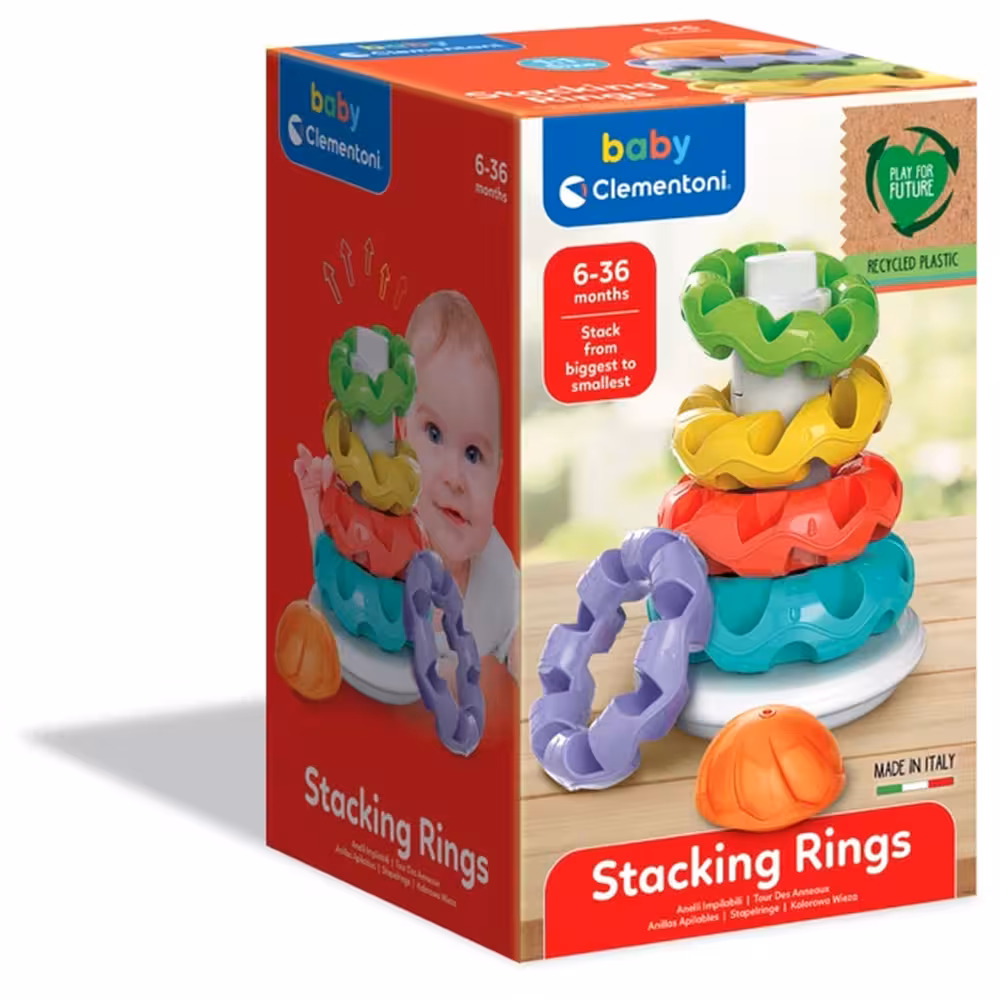 حلقه هوش Clementoni مدل Stacking Rings