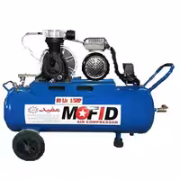 پمپ باد 80 لیتری مفید   یکسال ضمانت