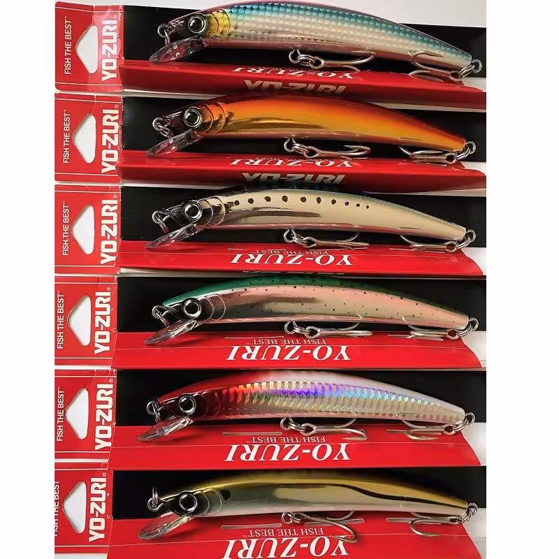 لور ماهیگیری سینک یوزوری YO-ZURI CRYSTAL MINNOW S 130mm