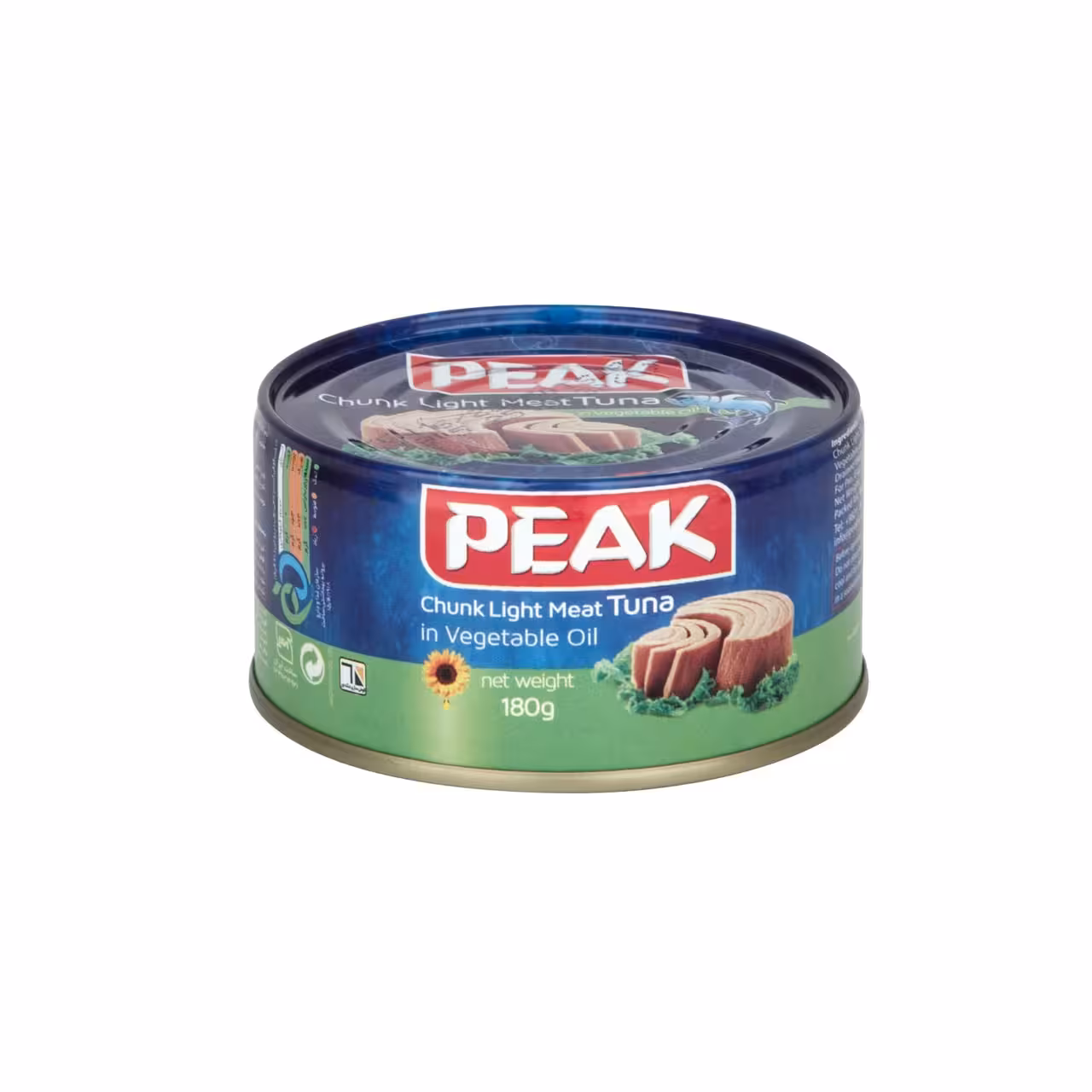 کنسرو ماهی در روغن گیاهی پیک 180 گرمی