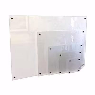 تابلو وایت برد شیشه ای برند برتر اندازه 50 × 70