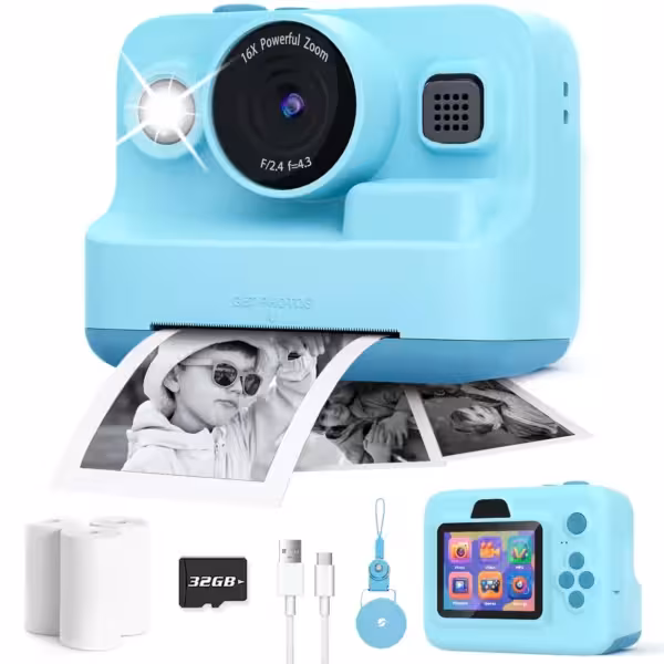 دوربین چاپ فوری کودکان Instant Print Camera for Kids