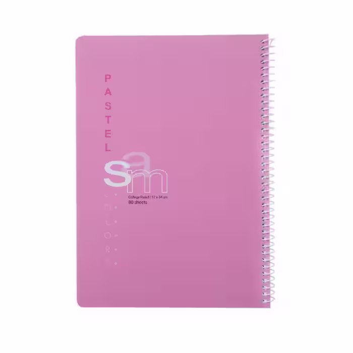 دفتر 80 برگ s.a.m سیمی کلاسیک-B طرح2