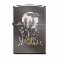فندک بنزینی زیپو مدل Z-MP405686-150 | فندک بادوام با طراحی کلاسیک | کاکتوس بیابان | ساخت آمریکا | مناسب برای استفاده روزمره و مجموعه‌داری