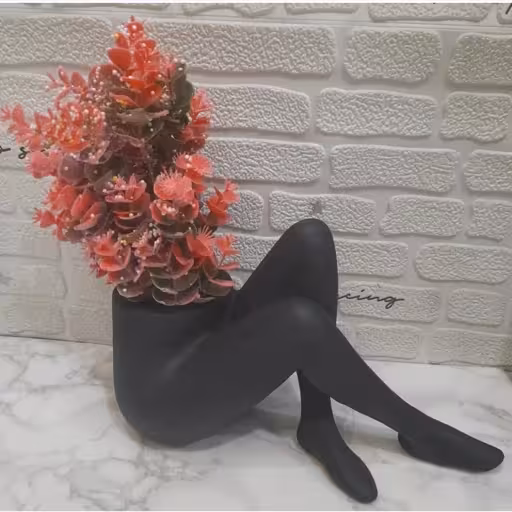 گلدان مدل پا لیدی