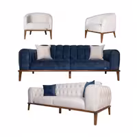 ست مبل اداری هشت‌نفره آرام گستر مدل پارلا