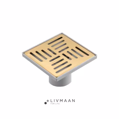 کفشور آرین تکنیک مشبک نقطه ای مدل زیر ABS طلایی سایز 11*11