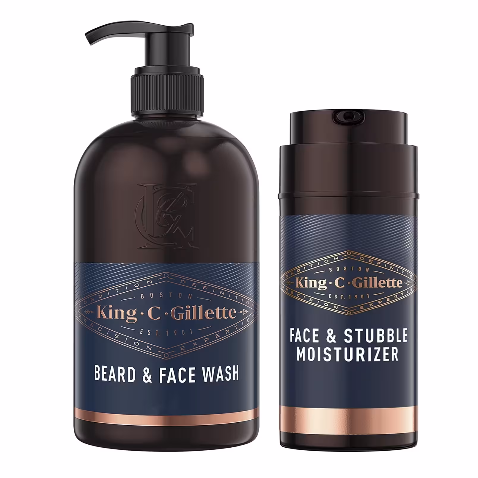 پک ژل شستشو و مرطوب کننده ریش و صورت مردانه ژیلت King .C. Gillette