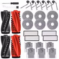 پک اکسسوری جارو رباتیک مناسب روبوراک مدل Roborock Qrevo Curv/Curv S5X/Qrevo Edge/Edge S5A/Qrevo S5V (ارسال 10 الی 15 روز کاری)