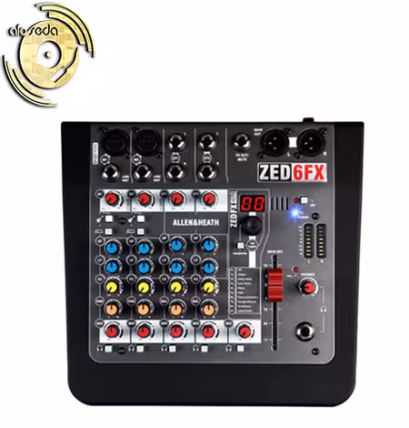 میکسر صدا آلن اند هیت ALLEN & HEATH-ZED-6FX