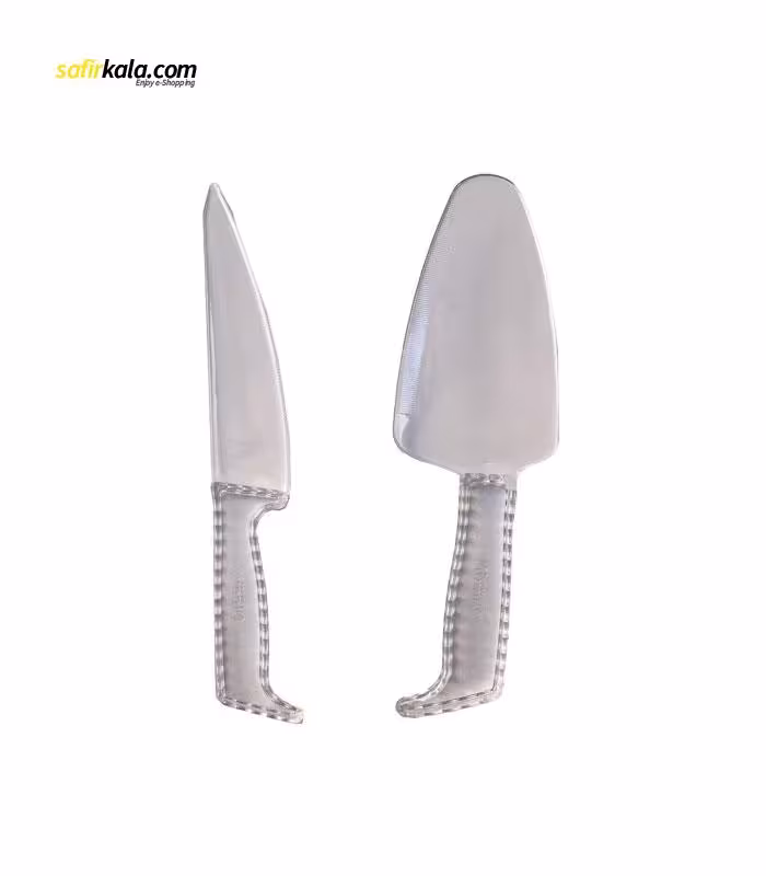 ست کارد و کفگیر سرو کیک مدل mf1212