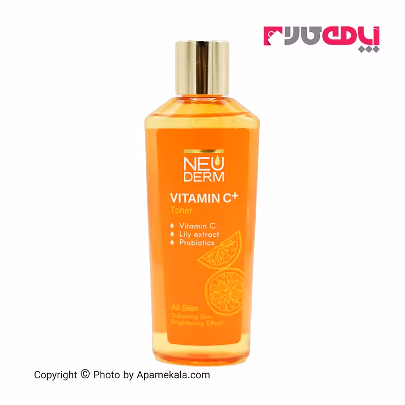 تونر پاک‌کننده انواع پوست ویتامین سی پلاس c  نئودرم