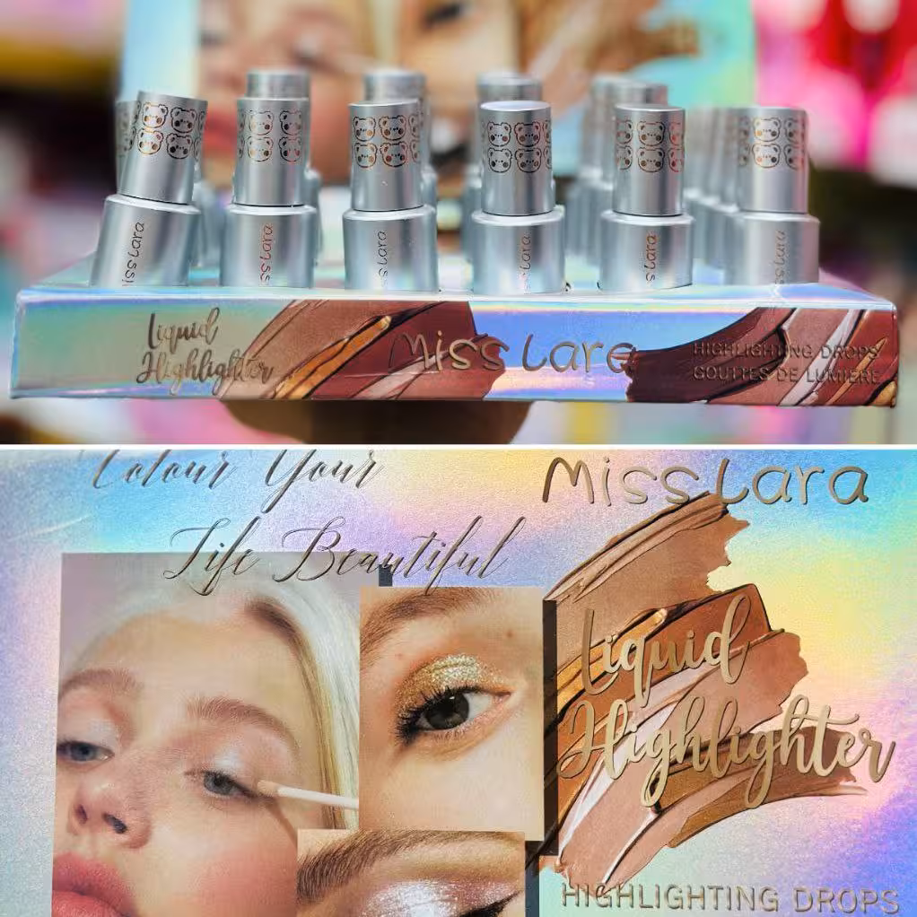 هایلایتر شاین جذاب 24 عددی میس لارا