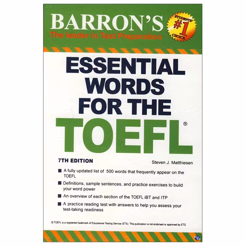Essential Words For The TOEFL 7th Edition