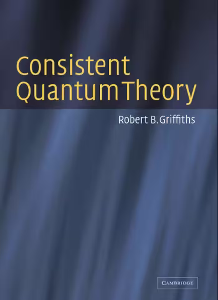 خرید و دانلود نسخه کامل کتاب Consistent Quantum Theory