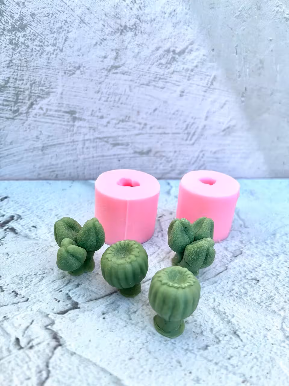 قالب سیلیکونی دو مغزی خشخاش