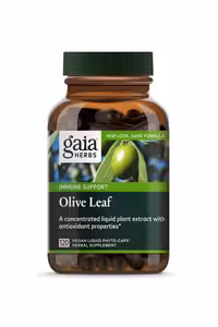 کپسول مایع گیاهی برگ زیتون Gaia Herbs - بسته 120 عددی