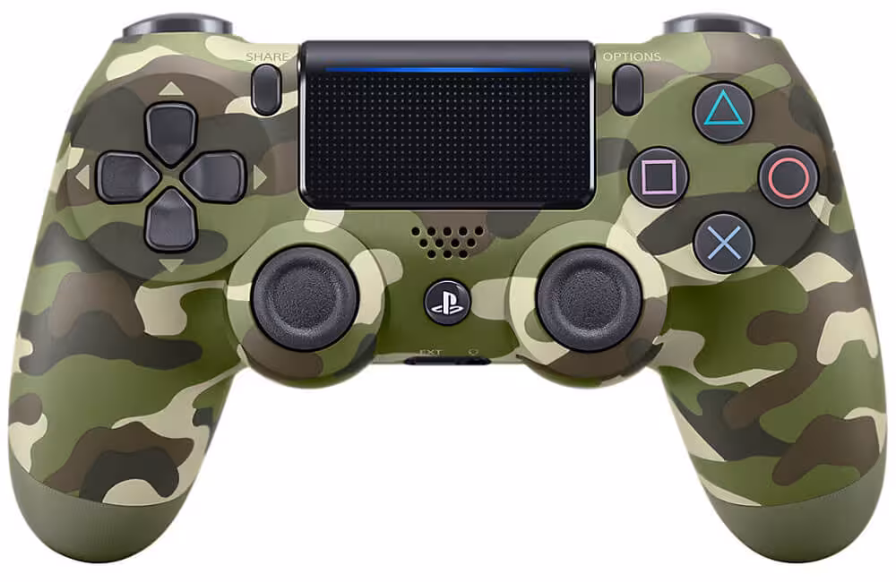 دسته بازی PS4 سونی Green Camouflage اصلی