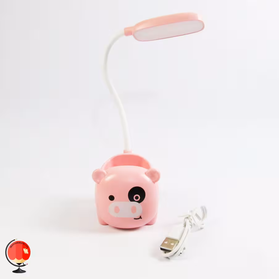 چراغ مطالعه فانتزی طرح خوک