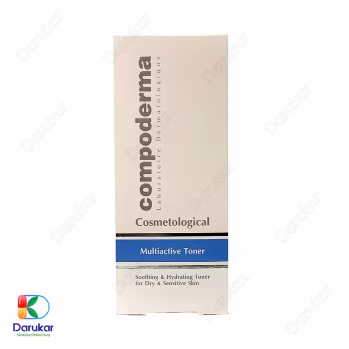 تونر آبرسان مولتی اکتیو کامپودرما 100 میلی لیتر