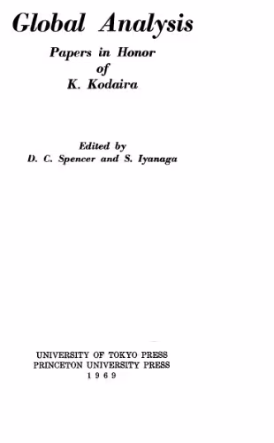 خرید و دانلود نسخه کامل کتاب Global Analysis: Papers in Honor of K. Kodaira (Princeton Mathematical Series, vol. 29)