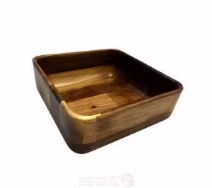 بشقاب گرد چوبی آماهوم مدل Rondel سایز 26