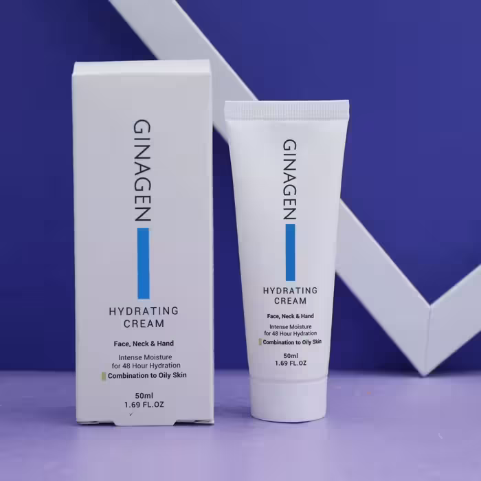 کرم آبرسان مناسب پوست چرب و مختلط GINAGEN و 50 میل 92252