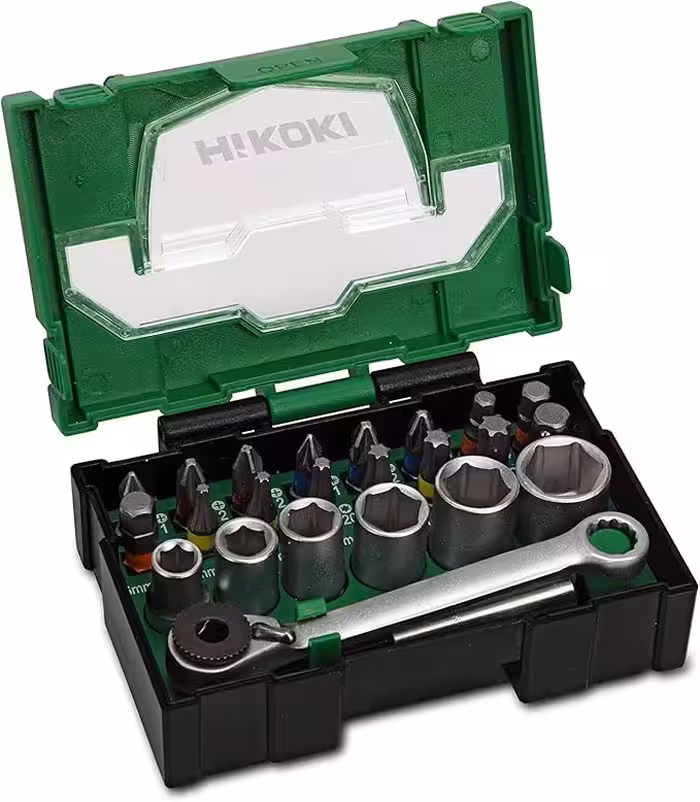 مجموعه بیت لوازم جانبی پشته‌پذیر 400.300.20 24 قطعه هیتاچی