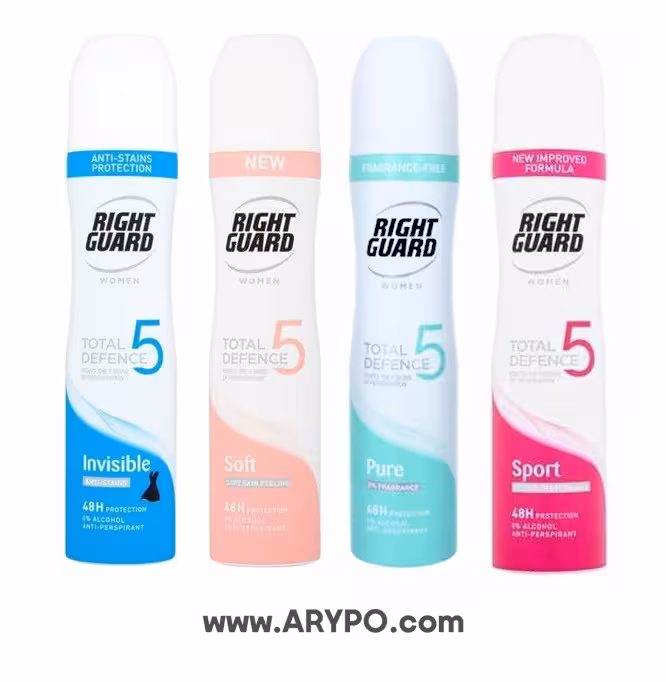 اسپری ضد تعریق زنانه رایت گارد