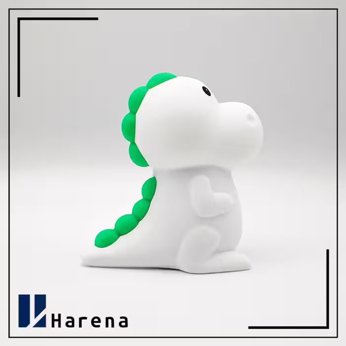 چراغ خواب سیلیکونی دایناسور