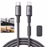 کابل تایپ سی به لایتنینگ 30 وات جویروم JOYROOM مدل S-A50 طول 1.2 متر