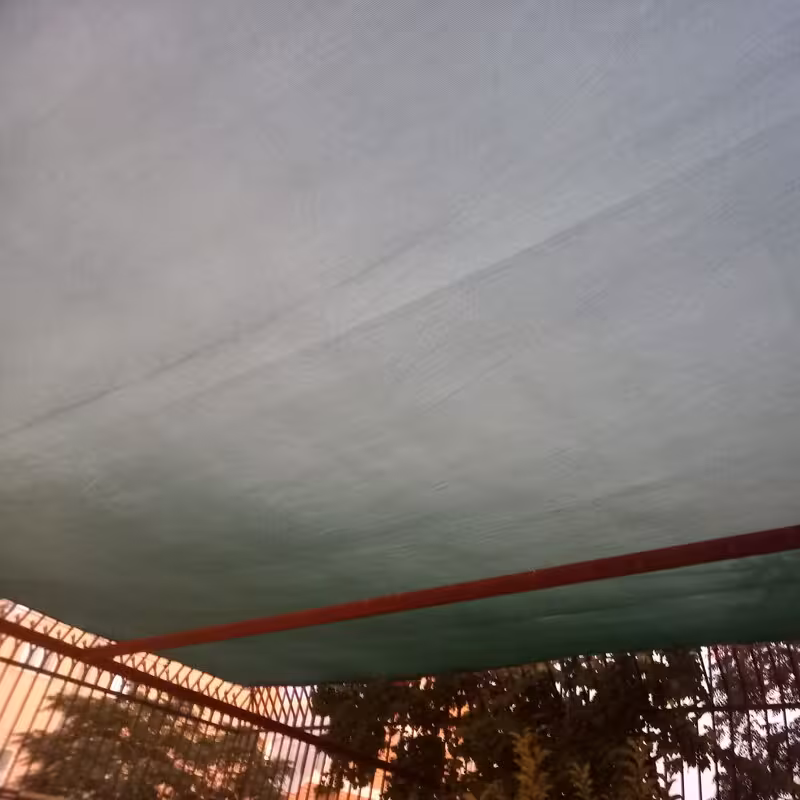 سایبان توری (شید) 80درصد یووی ابعاد 3در 4 متر