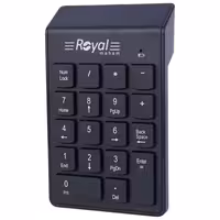 کیبورد بی سیم اعداد رویال مدل RK2100 | کالا مکس