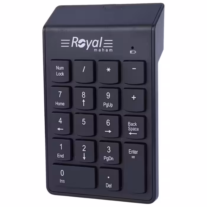 کیبورد بی سیم اعداد رویال مدل RK2100 | کالا مکس