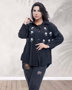 شومیزمانتویی آفتابگردون شیک وزیبا