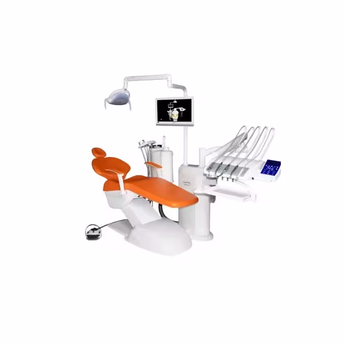 یونیت دندانپزشکی SC100 pro شیک طب مدل شیلنگ از بالا