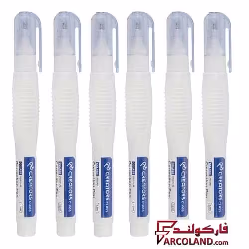 لاک غلط گیر قلمی مدل AR-1291 کریتورز کلاس creators class بسته 6 عددی