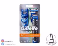 ماشین اصلاح و خط‌ زن ریش ژیلت مدل Styler 3in1 ضد آب (Gillette Styler 3in1)