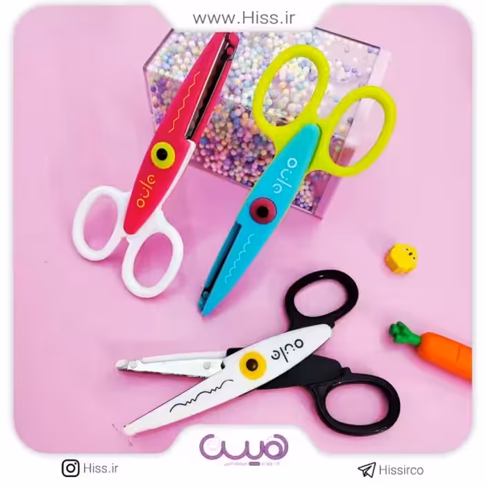 قیچی کاردستی کوسه ای