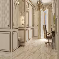 سرامیک پالرمو پلاس مدل کلکته گلد 150*300 کد 5105