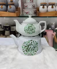 کتری قوری لعابی Kh کد 100