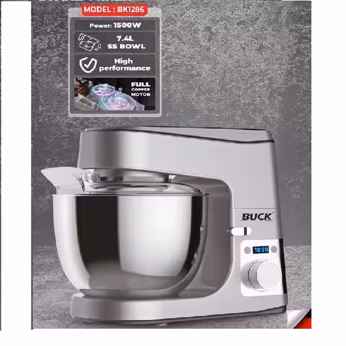 همزن کاسه‌دار 8 لیتری باک مدل BK1286